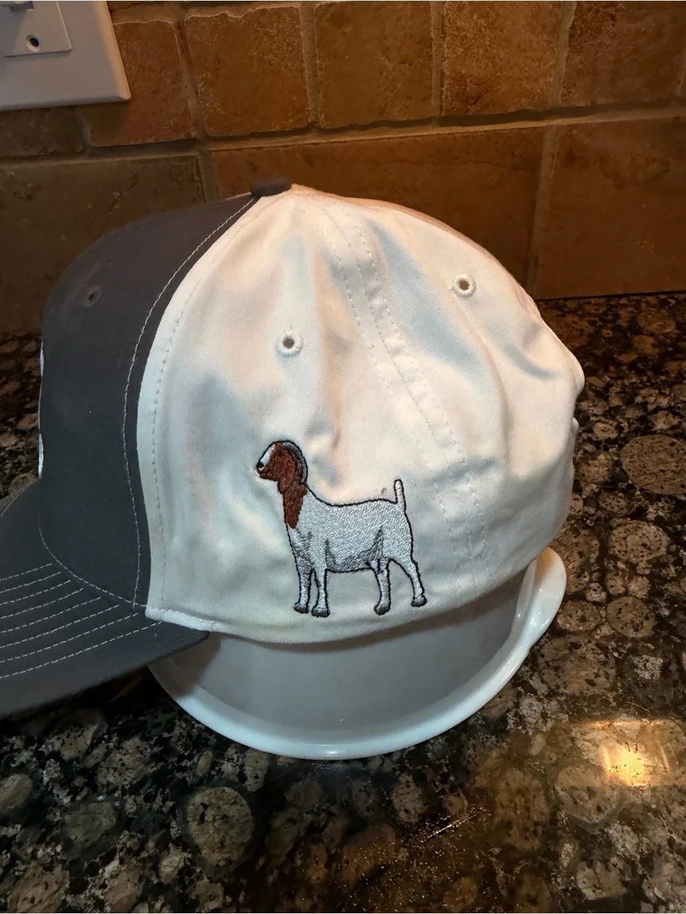 Gray 55 Logo Baseball Cap - Unbranded